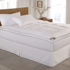Unbranded Kathy Ireland 2-inch Down-Alternative Quilted Deep-Pocket Mattress Topper