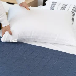 Allerease Waterproof Bedbug & Allergy Protection Pillow Protector - Standard / Queen -travel pillow shop 2059281 ALT2