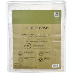 Allerease Organic Waterproof Mattress Pad -travel pillow shop 2404479 ALT2