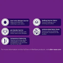 Allerease Ultimate Pillow Protector -travel pillow shop 2776046 ALT3