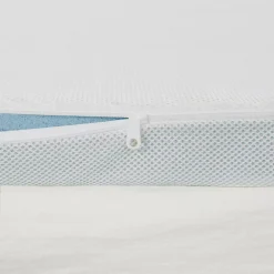 Sleep Philosophy 2-Inch Gel Memory Foam Mattress Topper With Cooling Cover -travel pillow shop 2801978 ALT4