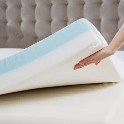 Sleep Philosophy 4-Inch Memory Foam Mattress Topper -travel pillow shop 2824255 ALT10