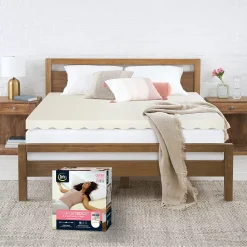 Serta® Comfort Boost 2.5-Inch Memory Foam Mattress Topper -travel pillow shop 2993757 ALT5