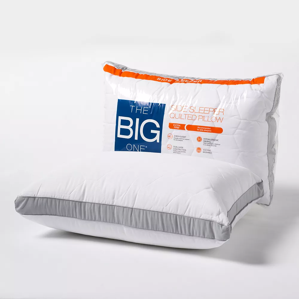 The Big One® Quilted Side Sleeper Bed Pillow 3 The Big One® Quilted Side Sleeper Bed Pillow