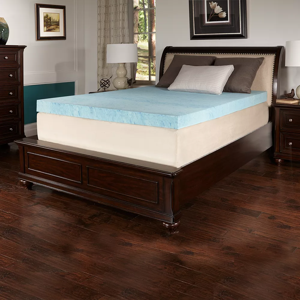 ComforPedic From Beautyrest 4-inch Comfort Choice Gel Flat Firm Mattress Topper 3 ComforPedic From Beautyrest 4-inch Comfort Choice Gel Flat Firm Mattress Topper