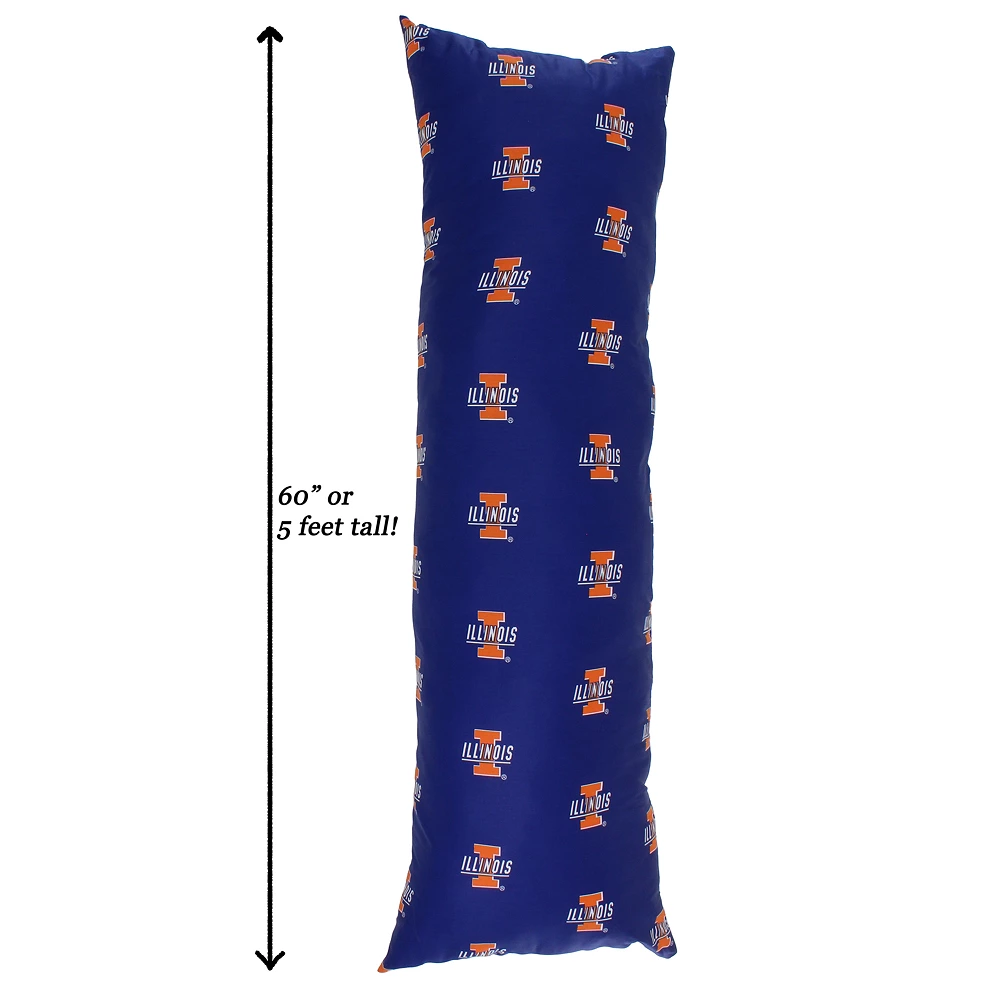 Illinois Fighting Illini Body Pillow 4 Illinois Fighting Illini Body Pillow - Image 2