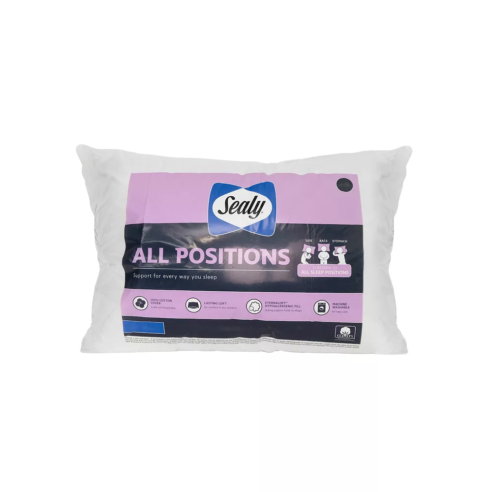 Sealy Elite 2-pack All Positions Pillow 3 Sealy Elite 2-pack All Positions Pillow
