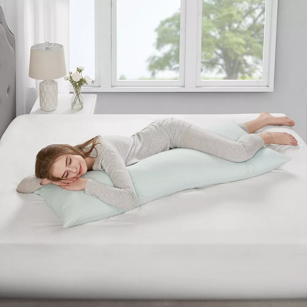 Sleep Philosophy Shredded Memory Foam Pillow With Rayon From Bamboo Blend Cover 5 Sleep Philosophy Shredded Memory Foam Pillow With Rayon From Bamboo Blend Cover - Image 3