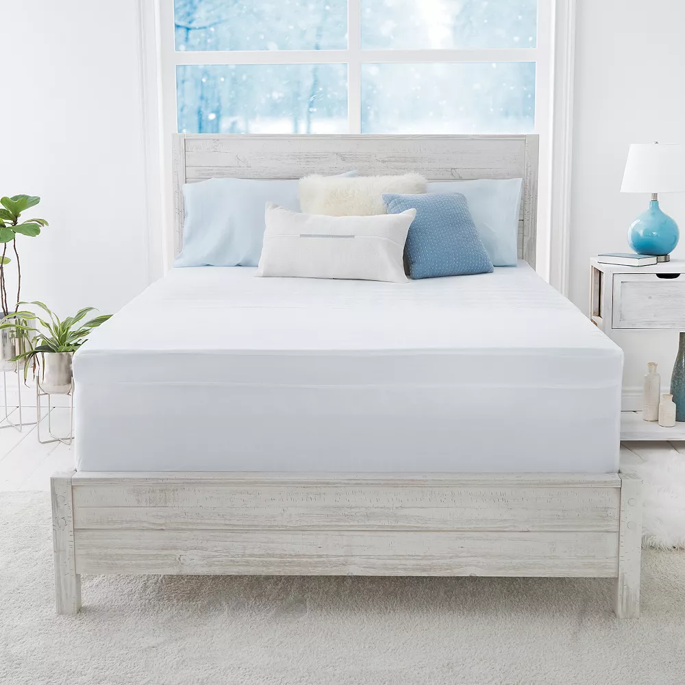 Serta® 3-inch Soothing Cool Gel Memory Foam Mattress Topper 6 Serta® 3-inch Soothing Cool Gel Memory Foam Mattress Topper - Image 4