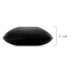 Zoned Dough® Charcoal Memory Foam Shoulder Pillow -travel pillow shop 3460558 ALT4