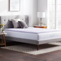 Lucid Dream Collection 2-in. Zoned Lavender Memory Foam Mattress Topper