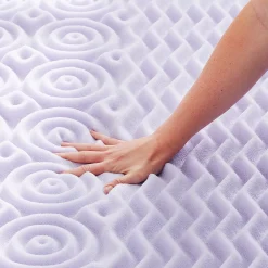 Lucid Dream Collection 2-in. Zoned Lavender Memory Foam Mattress Topper 10 Lucid Dream Collection 2-in. Zoned Lavender Memory Foam Mattress Topper -travel pillow shop 3460768 ALT2