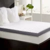 MGM Grand Hotel 3in Gel Memory Foam Mattress Topper With Cover -travel pillow shop 3476648