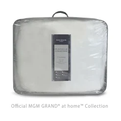MGM Grand Hotel Laundry Platinum 5-in. Goose Topper -travel pillow shop 3476664 ALT2