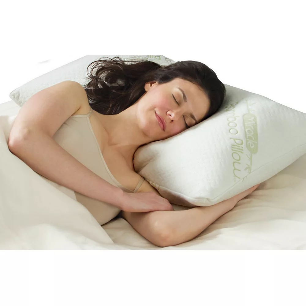 Unbranded Miracle Bamboo 3-in-1 Pillow - Made With Viscose From Bamboo 4 Unbranded Miracle Bamboo 3-in-1 Pillow - Made With Viscose From Bamboo - Image 2