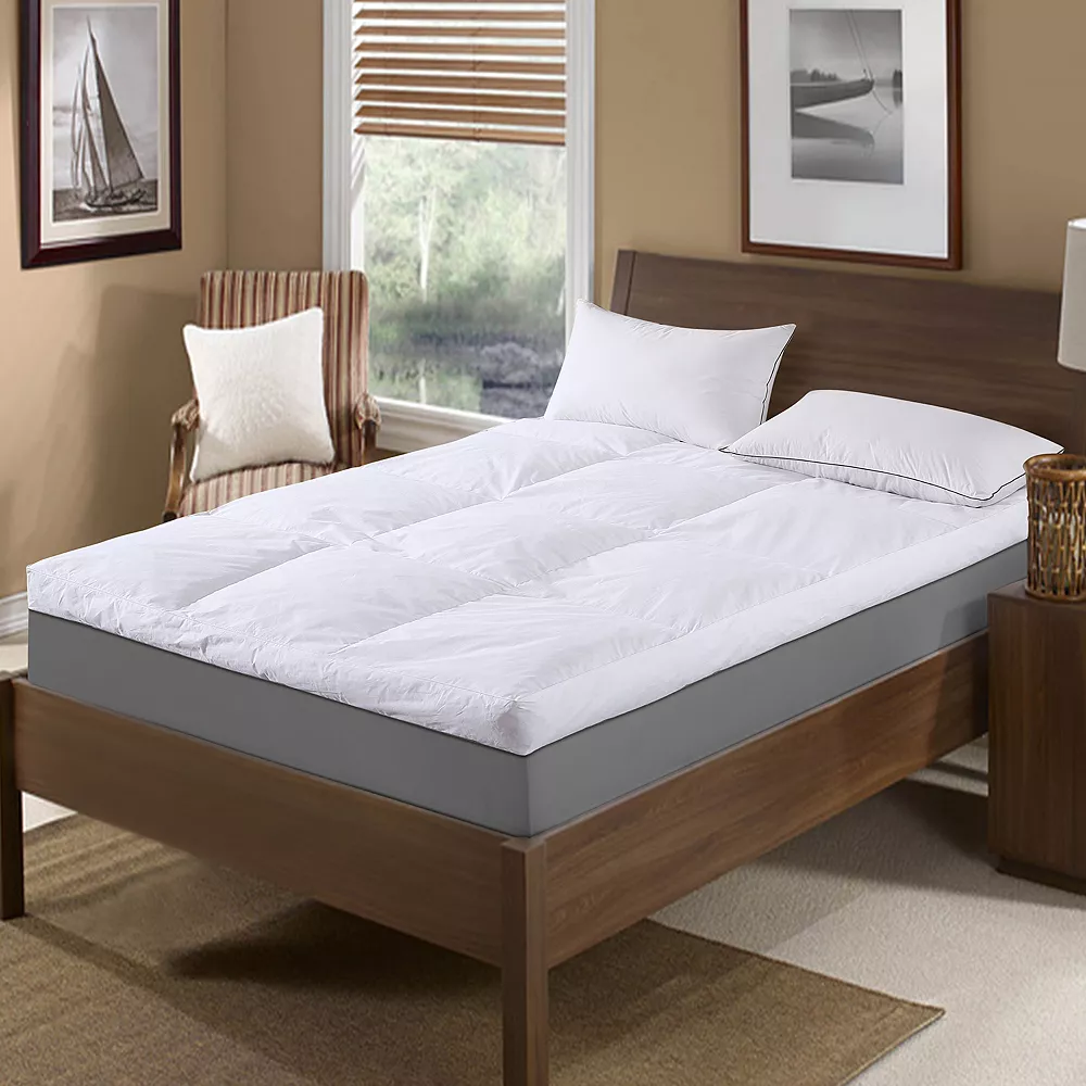 Dream On 5-in. Gusset Feather Mattress Topper 3 Dream On 5-in. Gusset Feather Mattress Topper