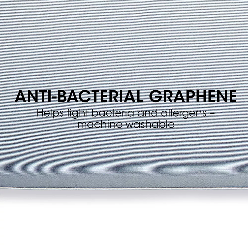 Serta® Clean Sleep Antimicrobial Gel Memory Foam Pillow 4 Serta® Clean Sleep Antimicrobial Gel Memory Foam Pillow - Image 2