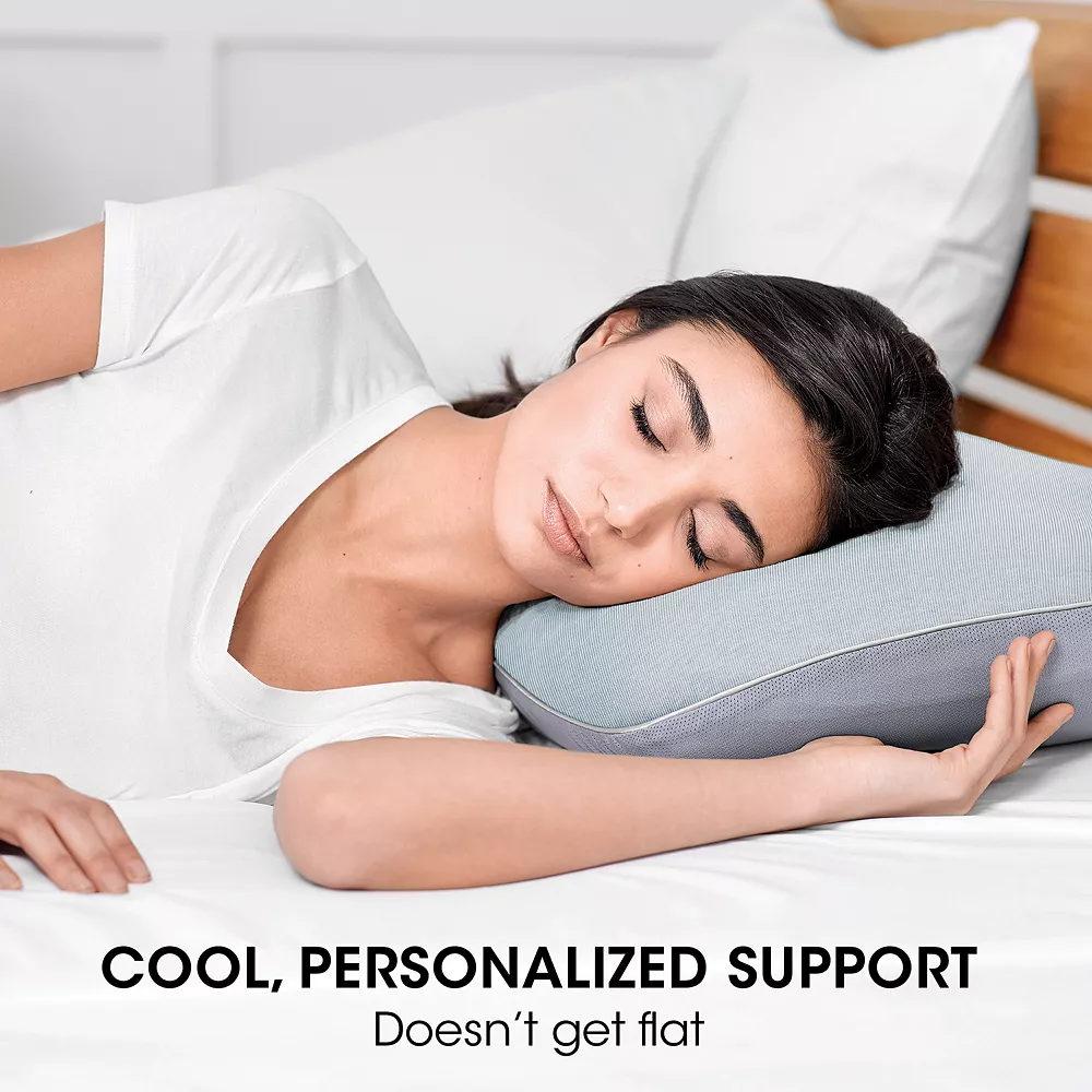 Serta® Clean Sleep Antimicrobial Gel Memory Foam Pillow 5 Serta® Clean Sleep Antimicrobial Gel Memory Foam Pillow - Image 3