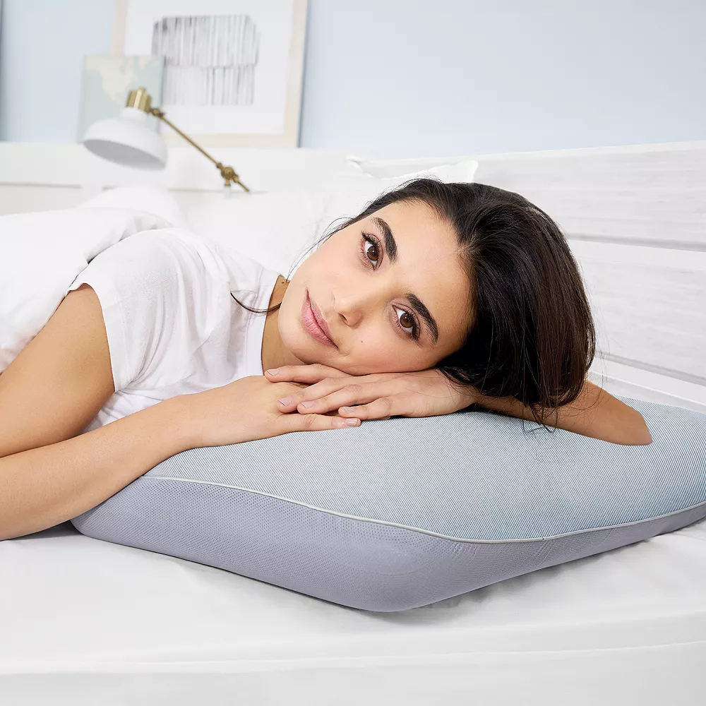 Serta® Clean Sleep Antimicrobial Gel Memory Foam Pillow 7 Serta® Clean Sleep Antimicrobial Gel Memory Foam Pillow - Image 5