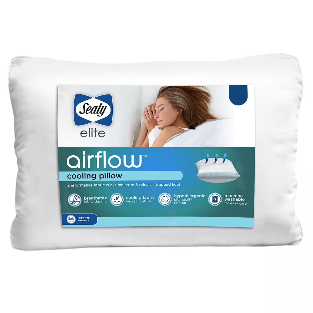 Sealy Elite Airflow Cooling Pillow 3 Sealy Elite Airflow Cooling Pillow