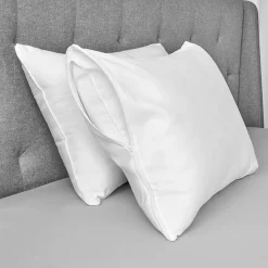 Sealy 2-pack Elite Soft Comfort Zippered Pillow Protector -travel pillow shop 3608691 ALT4
