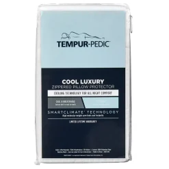 Tempur-Pedic Cool Luxury Zippered Pillow Protector 7 Tempur-Pedic Cool Luxury Zippered Pillow Protector -travel pillow shop 3631433 ALT2