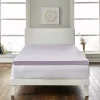Loftworks 2-inch Lavender-Infused Deep Sleep Therapy Foam Mattress Topper -travel pillow shop 3756036