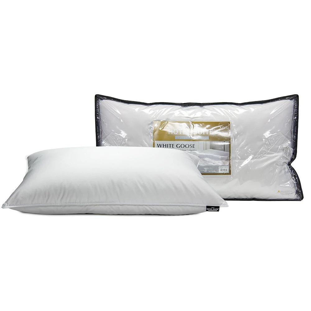 Hotel Suite White Goose Down Soft Pillow 3 Hotel Suite White Goose Down Soft Pillow