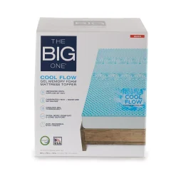 The Big One® Cool Flow Gel Memory Foam Mattress Topper -travel pillow shop 3912245 ALT2