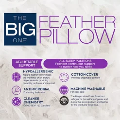 The Big One® Feather Pillow 12 The Big One® Feather Pillow -travel pillow shop 3920757 ALT4