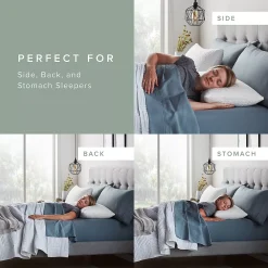 Lucid Dream 2-pack Fiber & Shredded Foam Pillow -travel pillow shop 3979000 ALT4