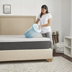 Sealy 3+1 Memory Foam Mattress Topper & Fiber-Fill 10 Sealy 3+1 Memory Foam Mattress Topper & Fiber-Fill -travel pillow shop 3985106 ALT2