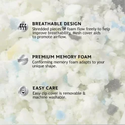 Sealy Memory Foam Cluster Pillow -travel pillow shop 3985129 ALT5