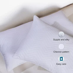 Down Home Springloft Quilted Down-Alternative Pillow -travel pillow shop 4132020 ALT2