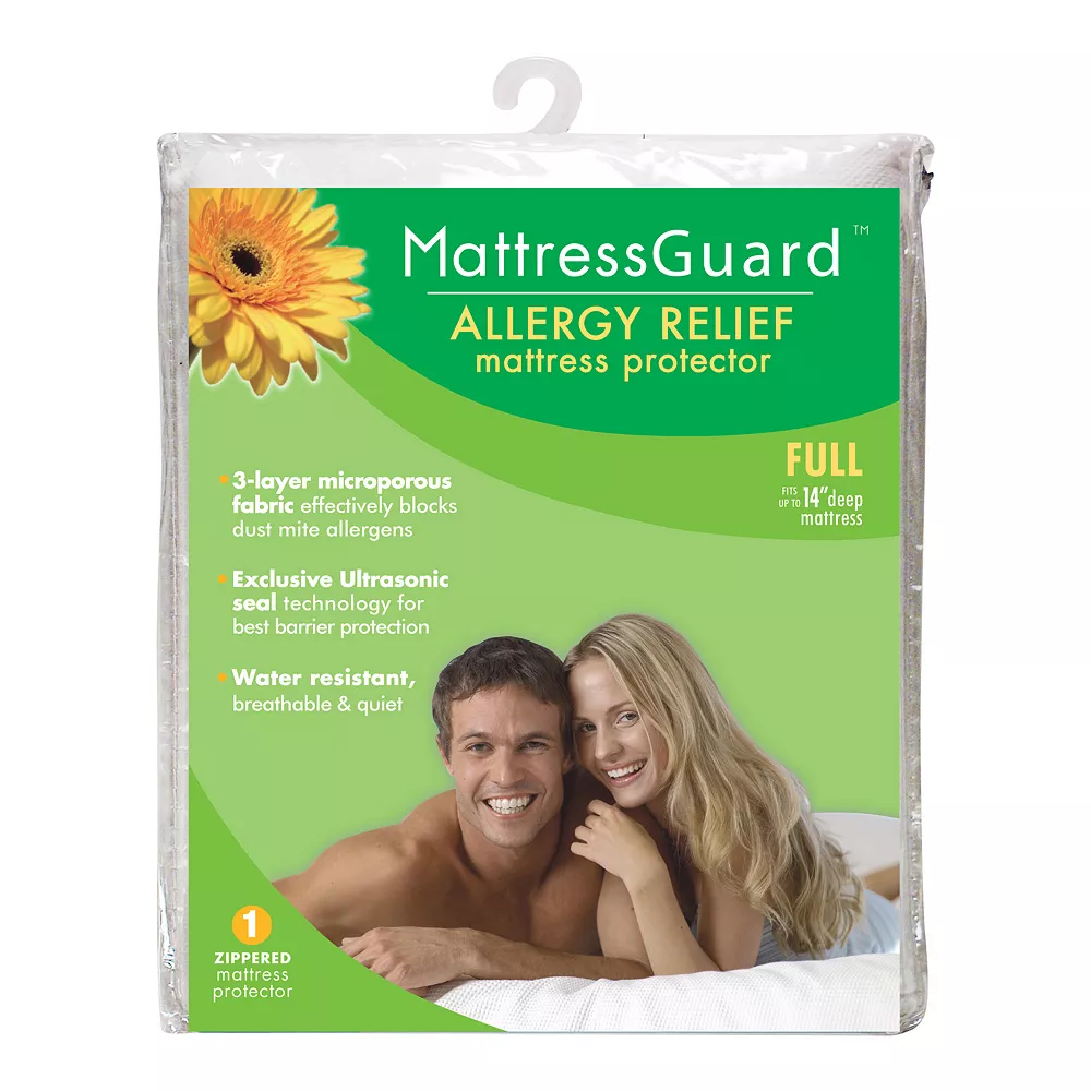 Fresh Ideas Mattress Guard Allergy Relief Zippered Mattress Protector 3 Fresh Ideas Mattress Guard Allergy Relief Zippered Mattress Protector