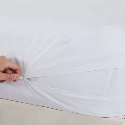 All In One All-In-One Bed Zippered Mattress Cover With Bug Blocker -travel pillow shop 4421384 ALT3