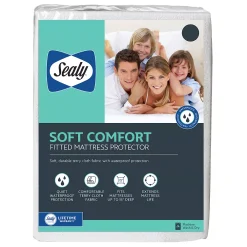 Sealy Soft Comfort Fitted Mattress Protector 8 Sealy Soft Comfort Fitted Mattress Protector -travel pillow shop 4473648 ALT2