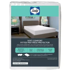Sealy Soft Comfort Fitted Mattress Protector 9 Sealy Soft Comfort Fitted Mattress Protector -travel pillow shop 4473648 ALT3