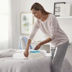 Comfort Revolution Contour Bubble Gel & Memory Foam Pillow -travel pillow shop 4486481 ALT3