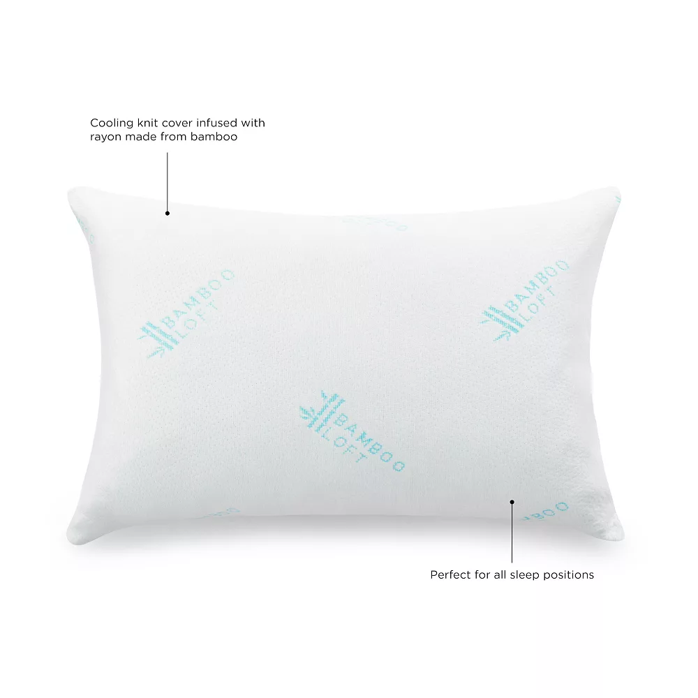 Essense Of Bamboo Essence Of Bamboo 2-pack Pillow With Rayon From Bamboo Cover 4 Essense Of Bamboo Essence Of Bamboo 2-pack Pillow With Rayon From Bamboo Cover - Image 2