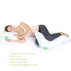 Sleep Yoga Knee Support Pillow -travel pillow shop 4496666 ALT4