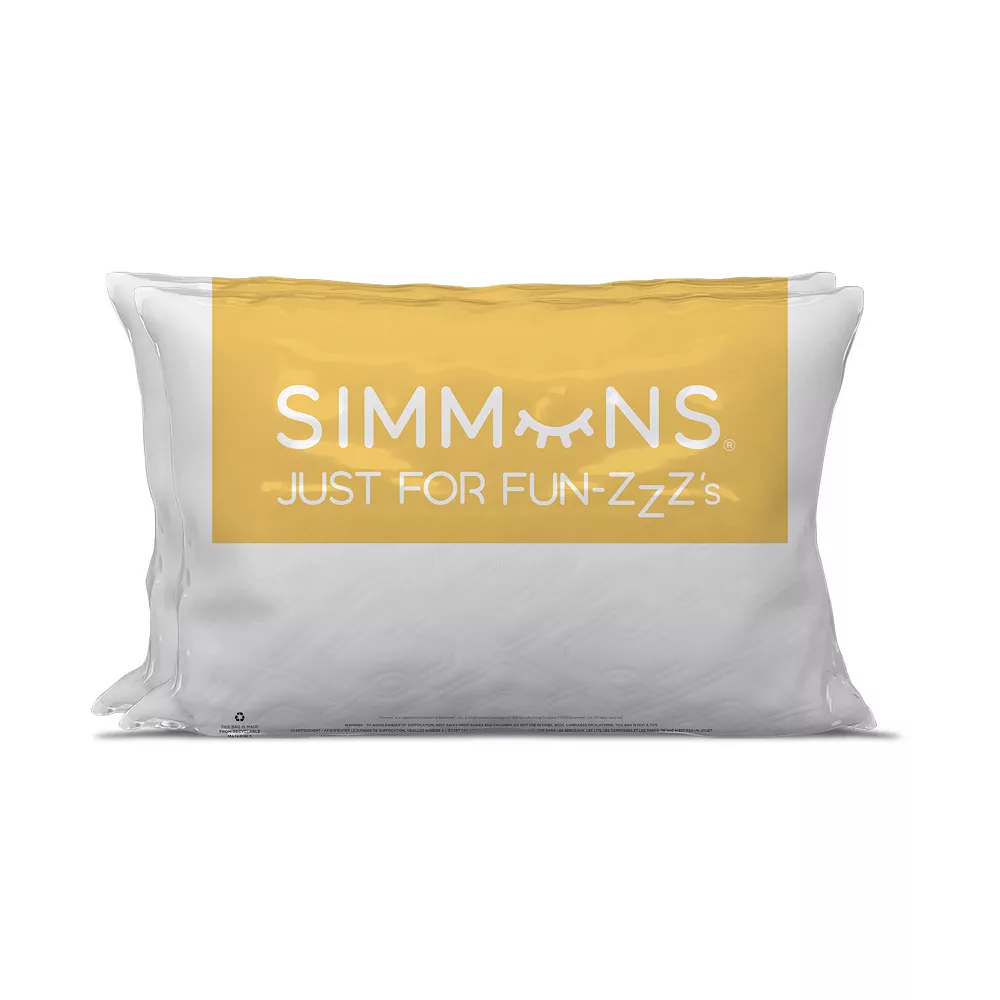 Simmons Luxury Knit 2-Pack Pillows 8 Simmons Luxury Knit 2-Pack Pillows - Image 6