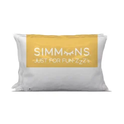 Simmons Luxury Knit Memory Foam Cluster Pillow -travel pillow shop 4574251 ALT5