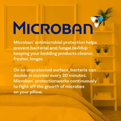 Beautyrest 2-pack Cotton Quilted Memory Foam Cluster Pillow Set -travel pillow shop 4602776 ALT6