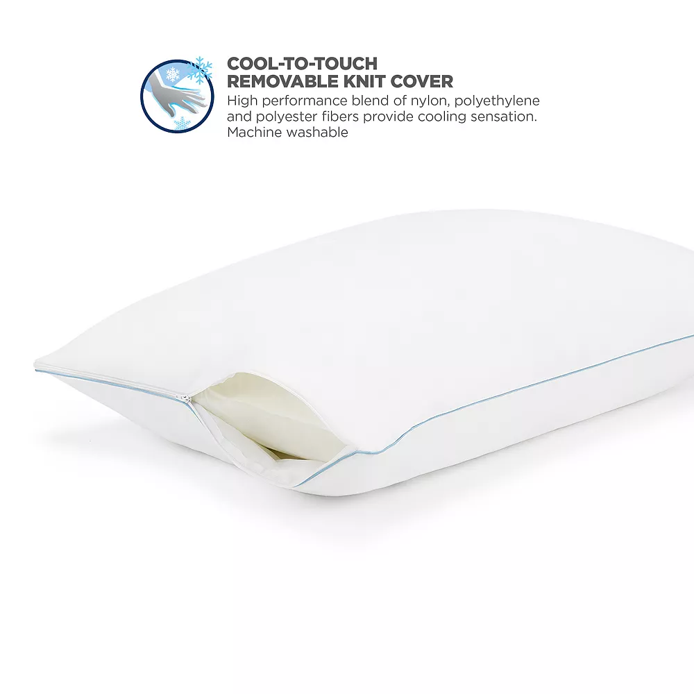 Great Sleep Twice Cool Memory Foam Core Pillow 5 Great Sleep Twice Cool Memory Foam Core Pillow - Image 3