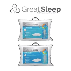 Great Sleep Twice Cool Foam Cluster Pillow 13 Great Sleep Twice Cool Foam Cluster Pillow -travel pillow shop 4627981 ALT6