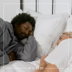 ELuxury Medium Density Pillow 2-Pack -travel pillow shop 4666020 ALT5