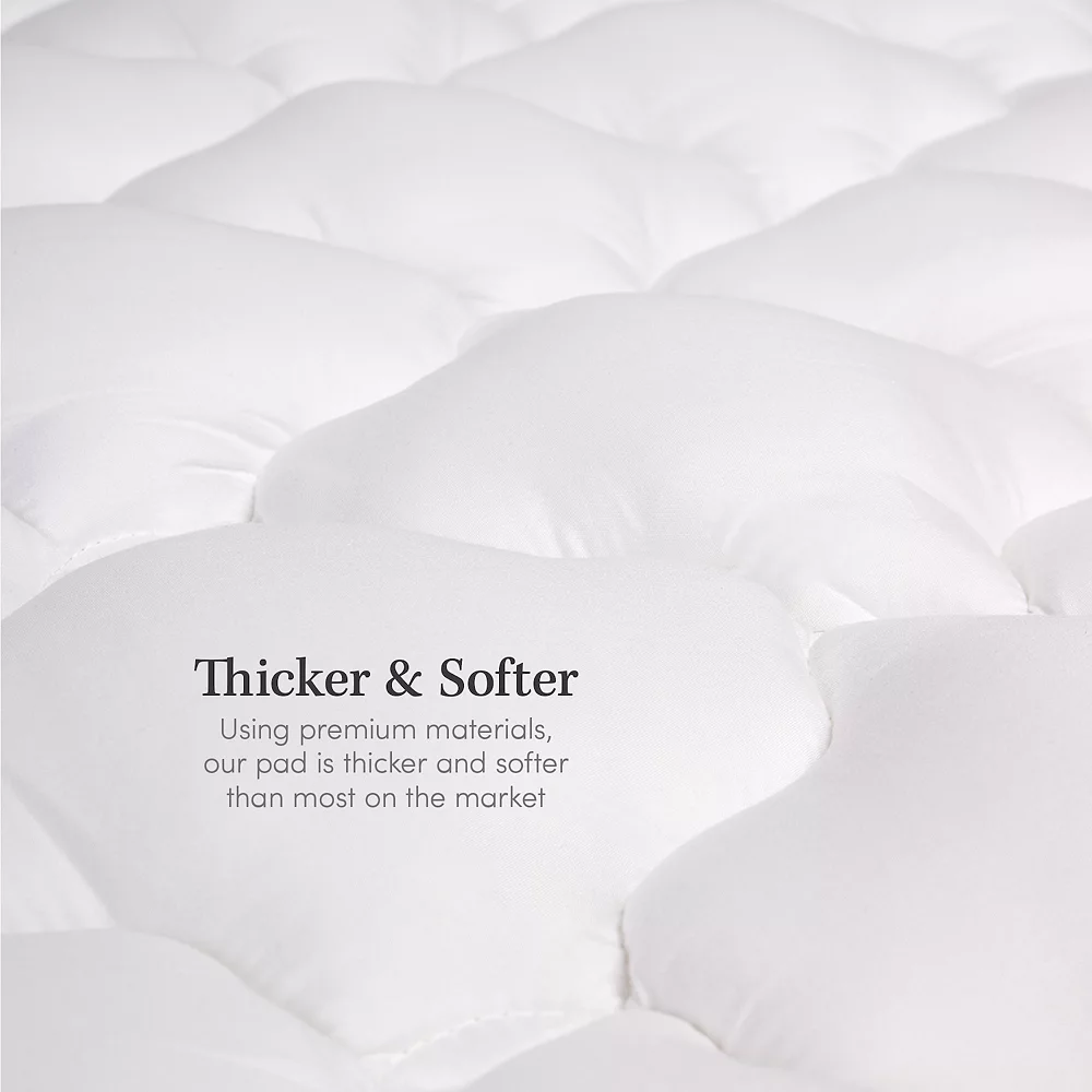 ELuxury Plush Mattress Pad 7 ELuxury Plush Mattress Pad - Image 5