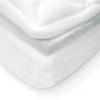 ELuxury Double Thick 2-piece Rayon From Bamboo Mattress Pad & Comfort Topper 2 ELuxury Double Thick 2-piece Rayon From Bamboo Mattress Pad & Comfort Topper -travel pillow shop 4936818