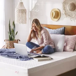 Nüe By Novaform™ Cooling 3" Gel Memory Foam Mattress Topper -travel pillow shop 4950396 ALT8